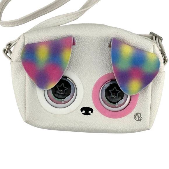Purse Pets, Leoluxe Rainbow Pup Interactive Perse Pet - Works - Picture 1 of 5